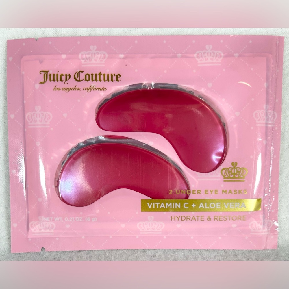 Juicy Couture under eye masks